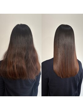 エイプリルセカンド 聖蹟桜ヶ丘駅店(april 2nd) ナチュラルストレートロング【聖蹟桜ヶ丘/美容室/髪質改善】