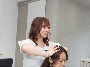 ビア(Via)の写真/《7割以上の方が毎回リピート！》 本格的な頭皮マッサージで日々頑張る自分へのご褒美に♪