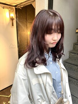 エクテ(ecouter) ノンジアミン暖色ブラウン暗めカラーワインボルドー