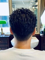 グレイスフルバーバーロンドン 大宮店(Graceful Barber London)&nbsp;【50代 男性】ロンドンオールバックパーマ（大宮/バーバー）