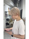 スペインカール/スパイキーショート/ブルーブラック/渋谷