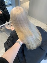 ペレ アネックス 大阪梅田茶屋町店(PELE ANNEX)&nbsp;ミディアムヘア/デザインカラー/フェイスフレーミング/梅田