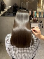 リール 銀座(R'EEL) イメチェンロング美髪×ブリーチなしレイヤー韓国/銀座