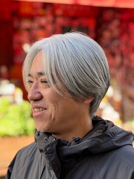 ダウズバーバーショップ 渋谷(dau's barber shop) ミディアムヘア 理容室 バーバー リクルート ビジネスヘア 短髪