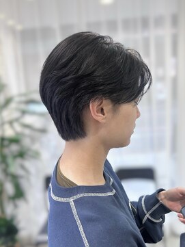 パトゥ 烏丸(patou) フェザーパーマ メンズパーマ 毛流れ 10代20代