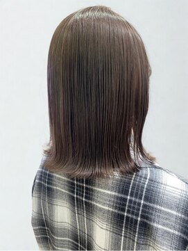 フェイス 石川町 (FACE) レイヤーカット×ベージュカラー