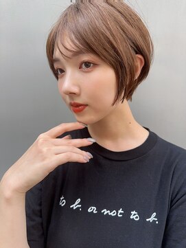 アリエッタ ギンザツー(ARIETTA GINZA2) 顔まわりカット/小顔みせ/レイヤーカット/ブラウンベージュ