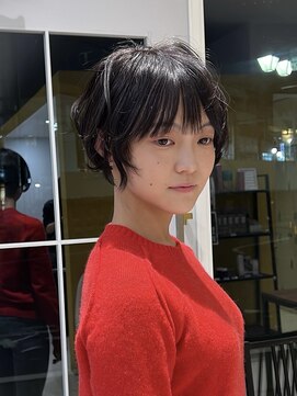 バサ 江古田店(BASSA) 【SAKI】ショートレイヤー/ニュアンスパーマ