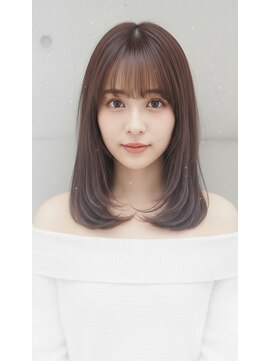 ニューヨークニューヨーク 南草津店(NYNY) 韓国風レイヤーxモカブラウン