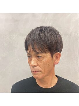 サームマン 人形町(SARM MAN) 30代40代向け清潔感ヘア ダウンスタイルや微分けも対応○