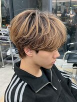 ノードオム 栄(NODE HOMME)&nbsp;シャドウパーマニュアンスパーマ波巻きスパイラルパーマ名古屋栄