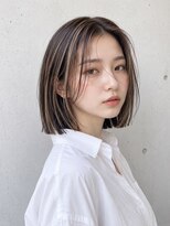 ゴロクヘアー(56 hair)&nbsp;切りっぱなしボブハイライト【56hair 戸越銀座】
