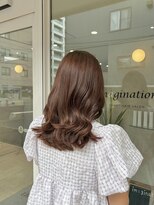 コレル(KORELLE) ツヤ感たっぷり透明感ピンクブラウンカラー