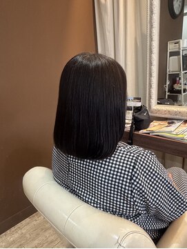 ヘアデザインスペース イチエ(hair design space i chi e) 広がりを抑えてくれる、髪質改善トリートメント