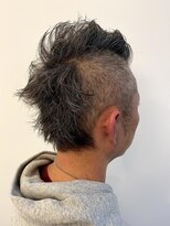 ボンドヘアステージ 良福寺店(BOND hair stage)&nbsp;個性を楽しむならこれ！モヒカン×ウルフで存在感抜群