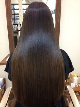 アンティム ヘアーデザイン(antime hair design) ツヤありサラサラストレートby(antime)