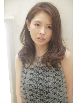 ヘアアンドリラクゼーション ルタ(HAIR&RELAXATION RUTA) 【RUTA】ワンカールレイヤー/鎖骨ミディアム/エドルカラー