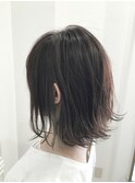 【Lead Hair】外ハネボブ☆インナーカラー（バックスタイル）
