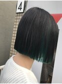 インナーグリーンボブ