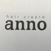 ヘアークリエイト アノウ(haircreate anno)のお店ロゴ