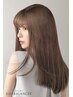 【髪質改善】カット+リタッチカラー（根元のみ）+酸熱トリートメント　￥14300