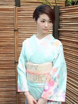 ルナクレセント (Luna crescent)&nbsp;和装アップスタイル