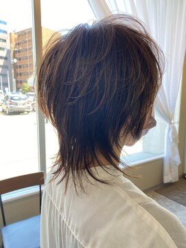 アットラップレーヴ(attrape-reve) 【attrape-reve】スタイリング簡単♪外ハネ×小顔ネオウルフ