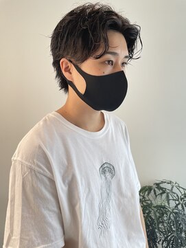 トレス(TRESS) ウルフショート　メンズパーママッシュ