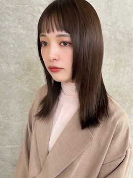 ユニカ バイ ベル 吉祥寺(unica by Belle) ぷつっとシースルーバング【Belle吉祥寺】