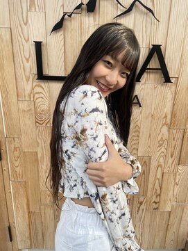 マウナロア(MAUNA LOA) うるツヤ黒髪ロング