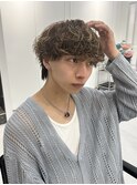 波巻きパーマ ウルフ
