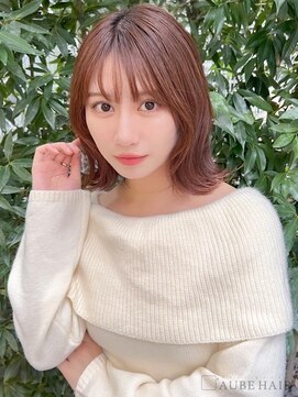 オーブ ヘアー リヨン 西宮北口店(AUBE HAIR lyon) 20代・30代_ひし形外ハネ