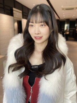 ステア ケース(stair case) 韓国ロングレイヤー顔まわり前髪カット髪質改善トリートメント