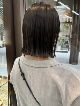 ミィ 表参道(mee.) カール/セミディ/シアーカラー/姫カット/ダークアッシュ