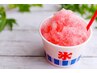 ひんやりかき氷ヘッドスパ!!カット+クールアロマスパ¥10.010→¥8.000