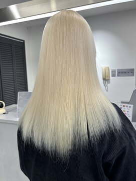 ルーブ トウキョウ(Loob. TOKYO) ハイトーンカラーミルクティーピンクベージュレイヤーカット韓国