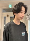 横浜★メンズウルフのカルマフェザーパーマ