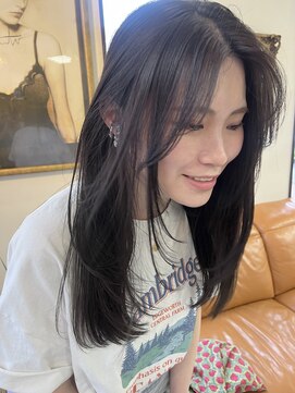 コレット ヘアー 大通(Colette hair) レイヤースタイル × シアーグレー .*。