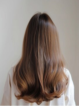 クラン 岡本(Chlan) 秋色透明感カラー×マロンブラウン