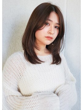 ガーデン ミサト 三郷中央(garden misato) 20代30代40代前髪なし大人フェミニンロングレイヤーカット