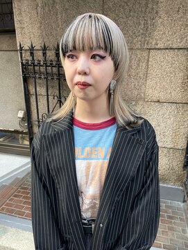 ヘン(hen) 【心斎橋hen】ブロンドカラー デザインカラー ローライト