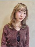 【NEWTON×川島】レイヤーカット×デザインカラー