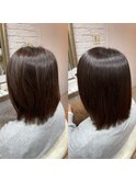 大人女性のための髪質改善カラー