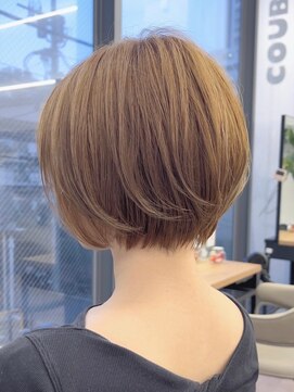 ビュー フクオカ(VIEW FUKUOKA) ボブパーマ似合わせカットアースカラーのショートボブ
