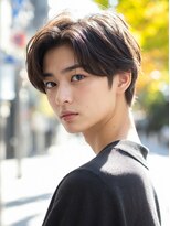 クラン 横浜(Clanc)&nbsp;サーフカール フェザーパーマ スパイキーショートブルーブラック