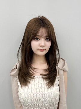 アマトウキョウ アユンチェ(AMA TOKYO×AYUNCHE) 韓国スタイル/チュラルくびれへア_くびれ巻き_レイヤーカット