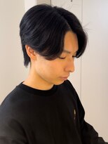 アコロン(acoron.)&nbsp;センターパート/ニュアンスパーマ/池袋メンズカット