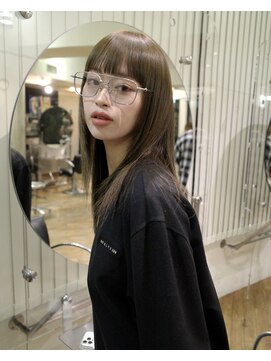 ベンジー 学芸大学店(benji) 《 ブリーチなし 》オリーブカラー☆