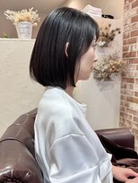 ルーリールー(Rulyru)&nbsp;【京都・烏丸】 レザーカット/ボブスタイル 【Rulyru】