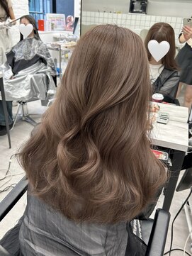 アマトウキョウスマートサロン(AMA TOKYO×Smart Salon) マロンブラウン  チョコブラウン  透明感カラー